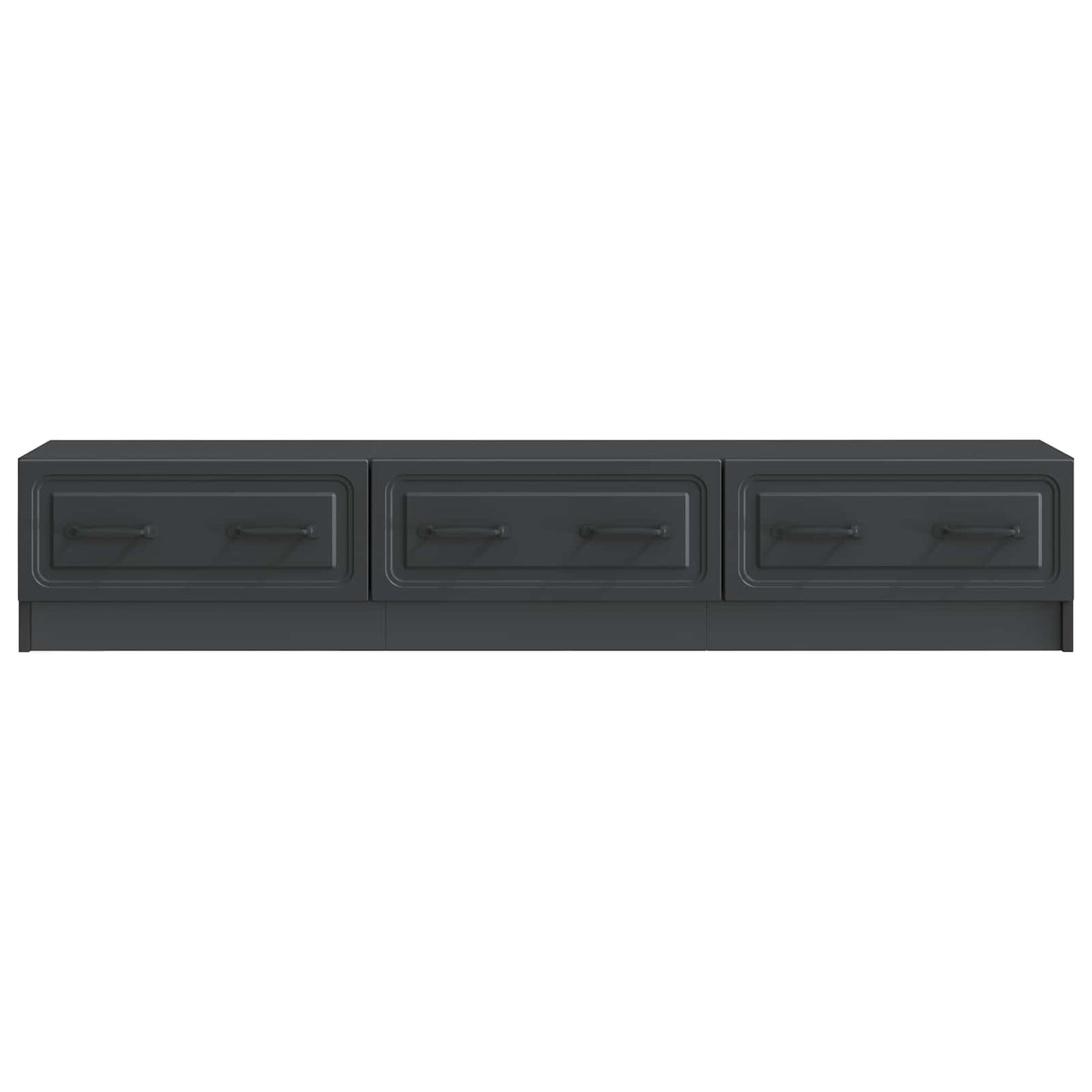 Mobile TV Nero 147 x 34,5 x 27 cm Legno ingegnerizzato | homemem39