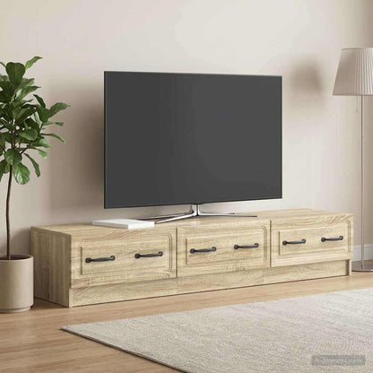 Mobile TV Rovere Sonoma 147 x 34,5 x 27 cm Legno ingegnerizzato