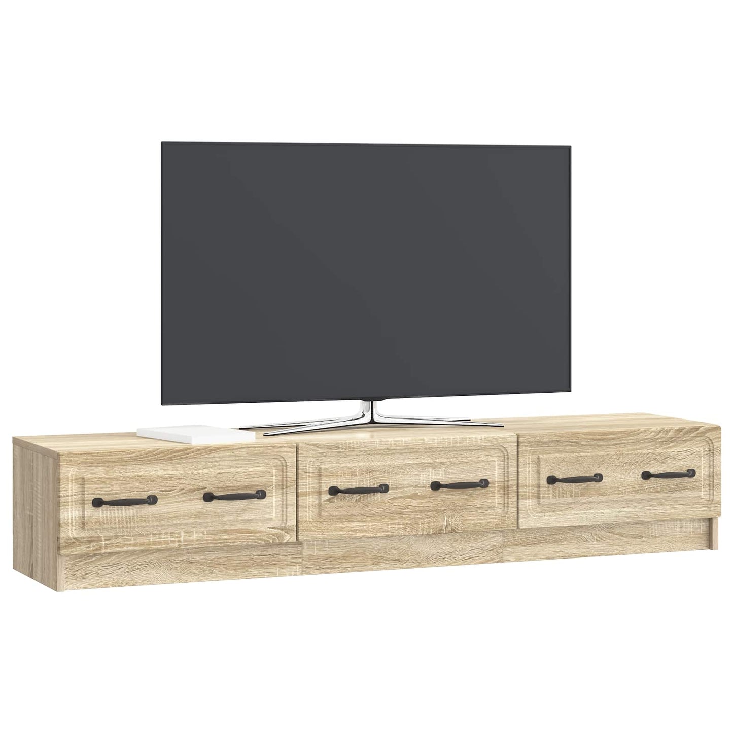 Mobile TV Rovere Sonoma 147 x 34,5 x 27 cm Legno ingegnerizzato
