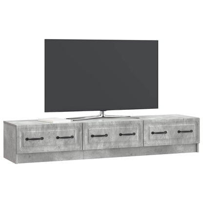 Mobile TV con cassetto Grigio Cemento 147 x 34,5 x 27 cm