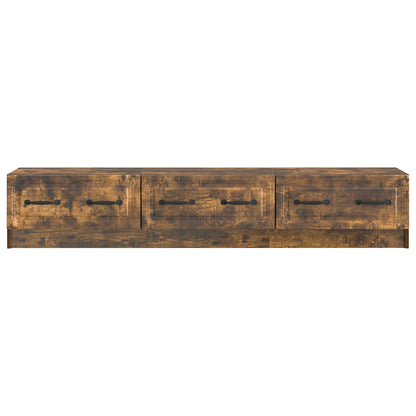 Mobile TV Rovere Fumo 147 x 34,5 x 27 cm Legno ingegnerizzato | homemem39