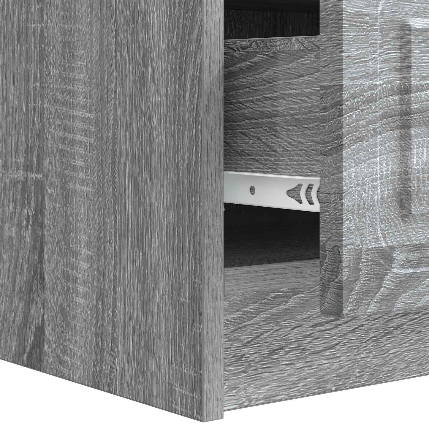Mobile TV Grigio Sonoma 147 x 34,5 x 27 cm Legno ingegnerizzato | homemem39