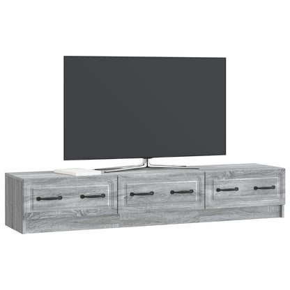 Mobile TV Grigio Sonoma 147 x 34,5 x 27 cm Legno ingegnerizzato