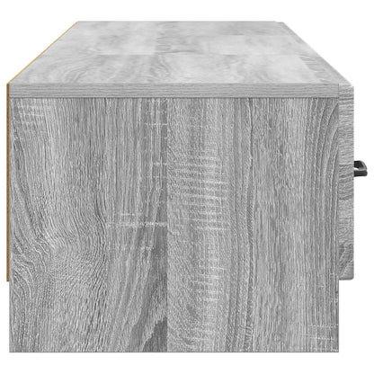 Mobile TV Grigio Sonoma 147 x 34,5 x 27 cm Legno ingegnerizzato | homemem39