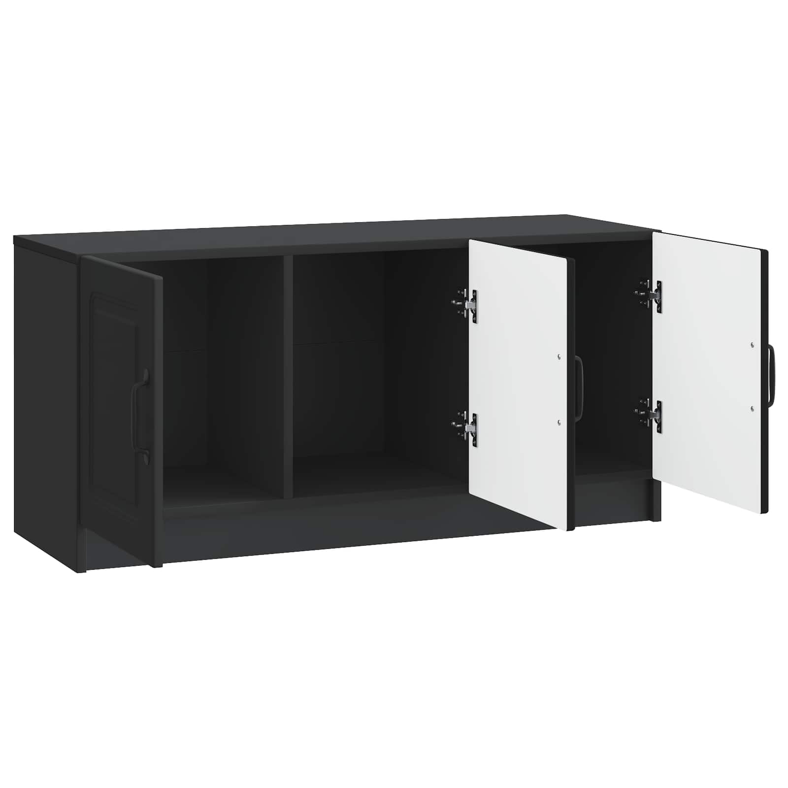 Mobile TV Nero 99 x 34,5 x 47 cm Legno ingegnerizzato | homemem39