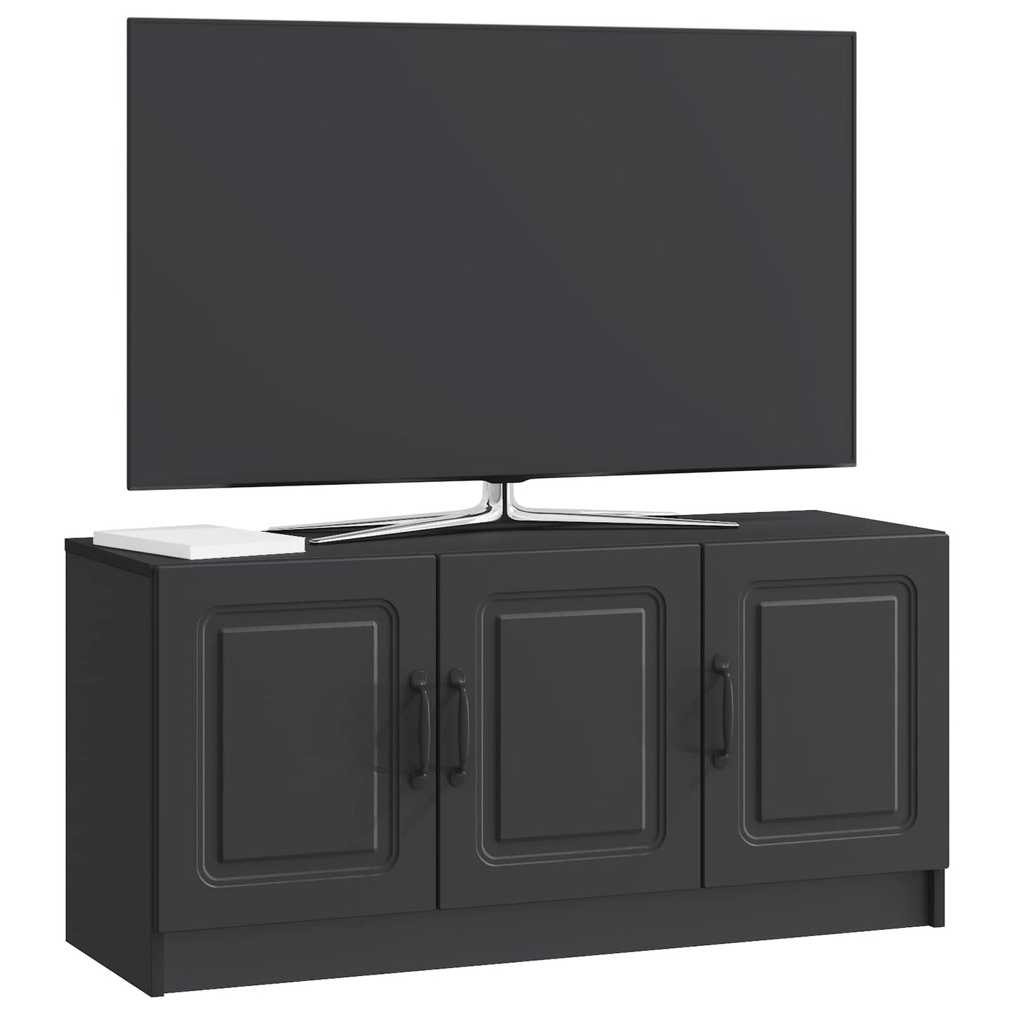 Mobile TV Nero 99 x 34,5 x 47 cm Legno ingegnerizzato | homemem39