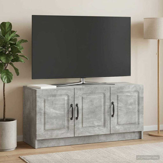 Mobile TV Grigio Cemento 99 x 34,5 x 47 cm Legno ingegnerizzato