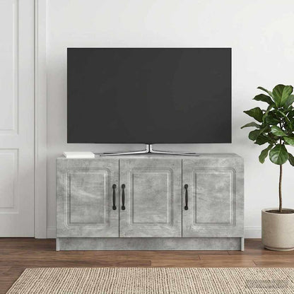Mobile TV Grigio Cemento 99 x 34,5 x 47 cm Legno ingegnerizzato