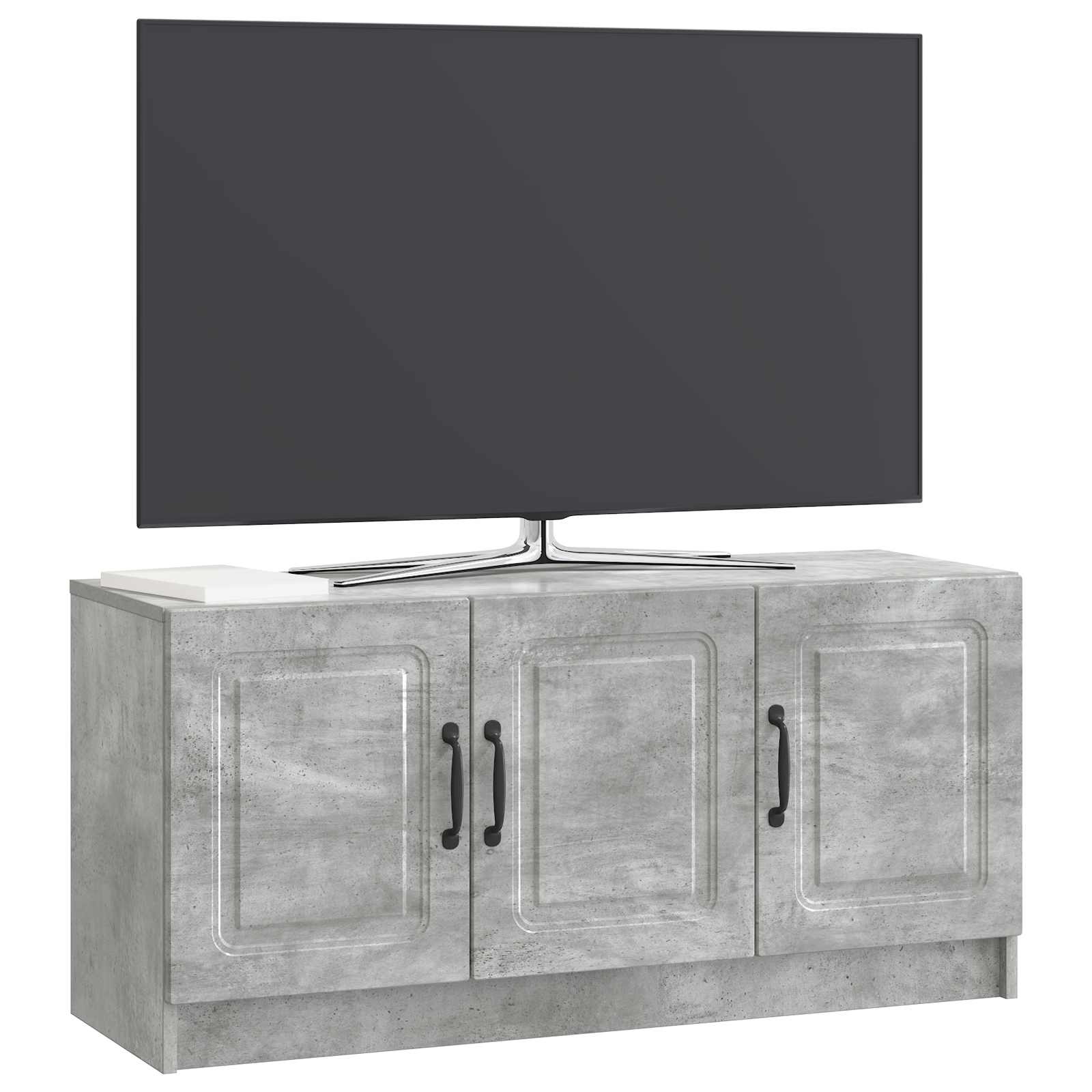 Mobile TV Grigio Cemento 99 x 34,5 x 47 cm Legno ingegnerizzato | homemem39