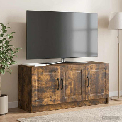 Mobile TV Rovere Fumo 99 x 34,5 x 47 cm Legno ingegnerizzato