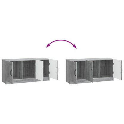 Mobile TV Grigio Sonoma 99 x 34,5 x 47 cm Legno ingegnerizzato | homemem39