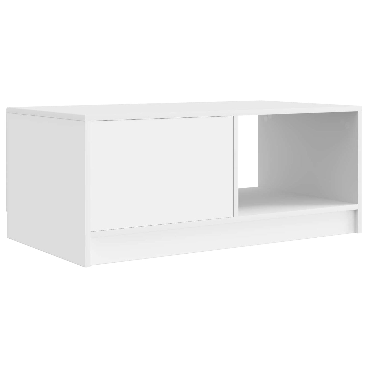 Tavolino da salotto Bianco 90 x 50 x 37 cm Legno ingegnerizzato | homemem39