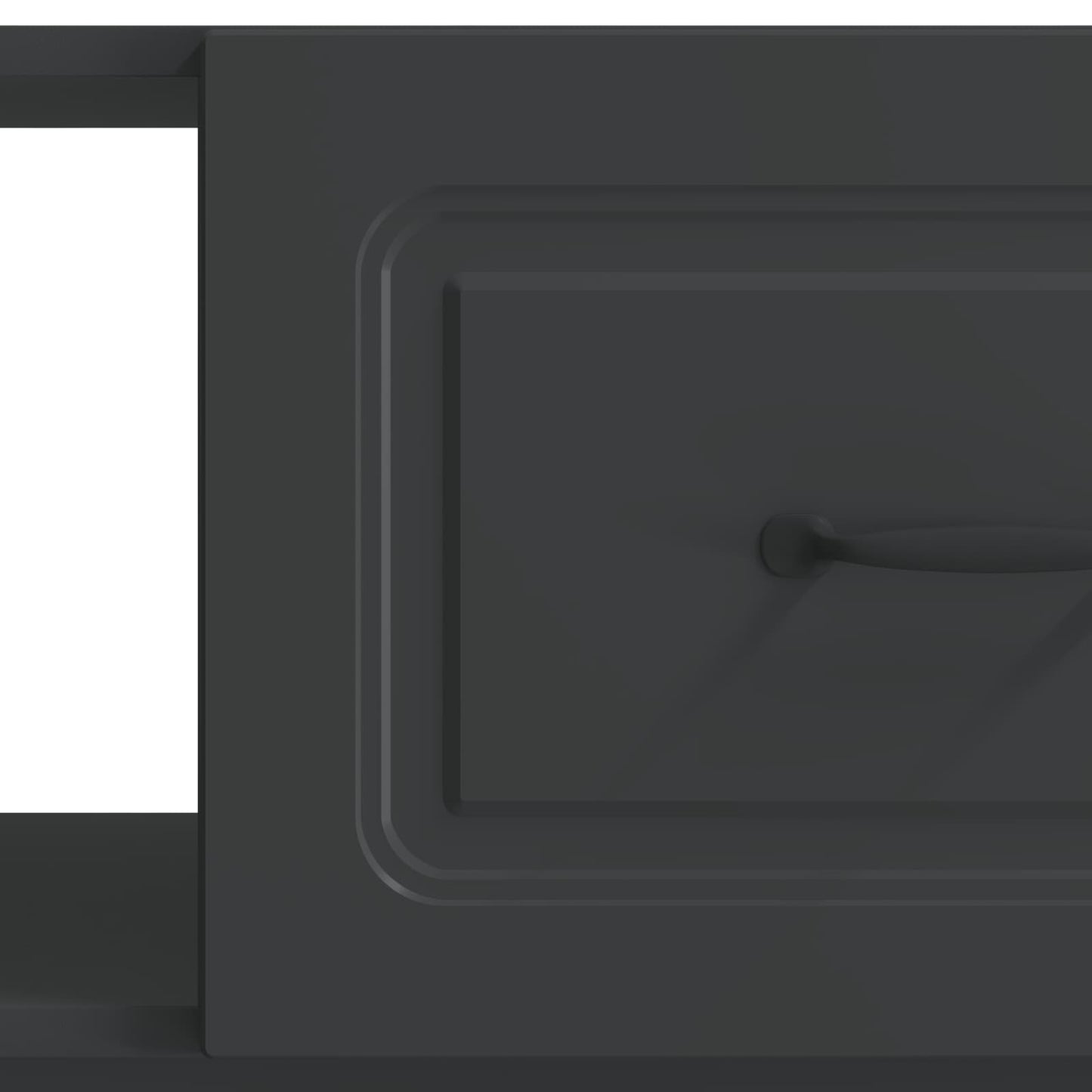 Tavolino da salotto Nero 90 x 50 x 37 cm Legno ingegnerizzato