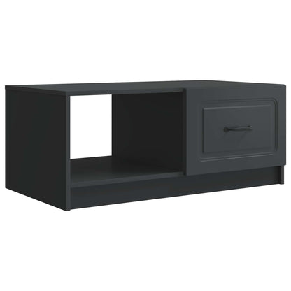Tavolino da salotto Nero 90 x 50 x 37 cm Legno ingegnerizzato | homemem39