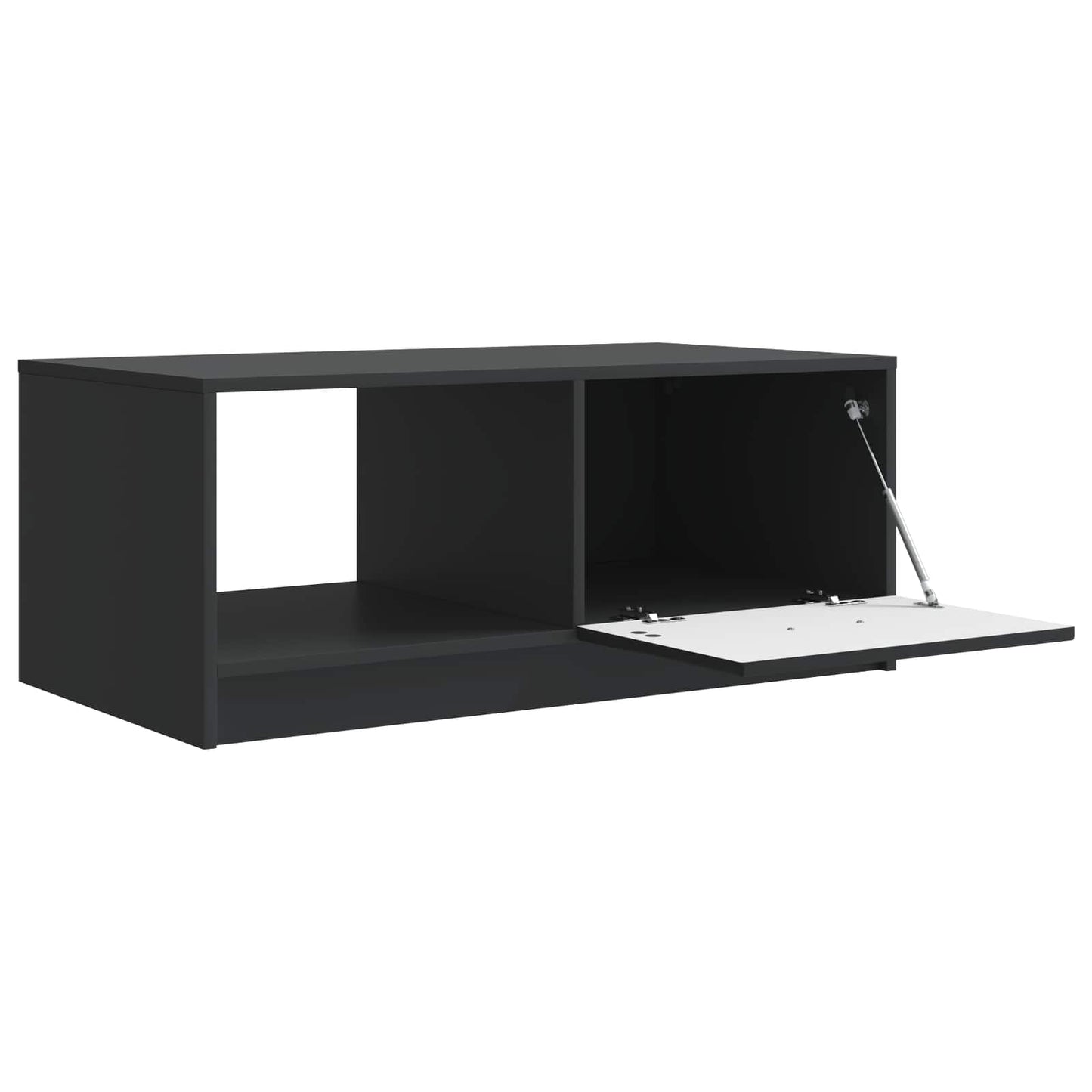 Tavolino da salotto Nero 90 x 50 x 37 cm Legno ingegnerizzato | homemem39