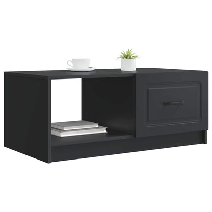 Tavolino da salotto Nero 90 x 50 x 37 cm Legno ingegnerizzato | homemem39