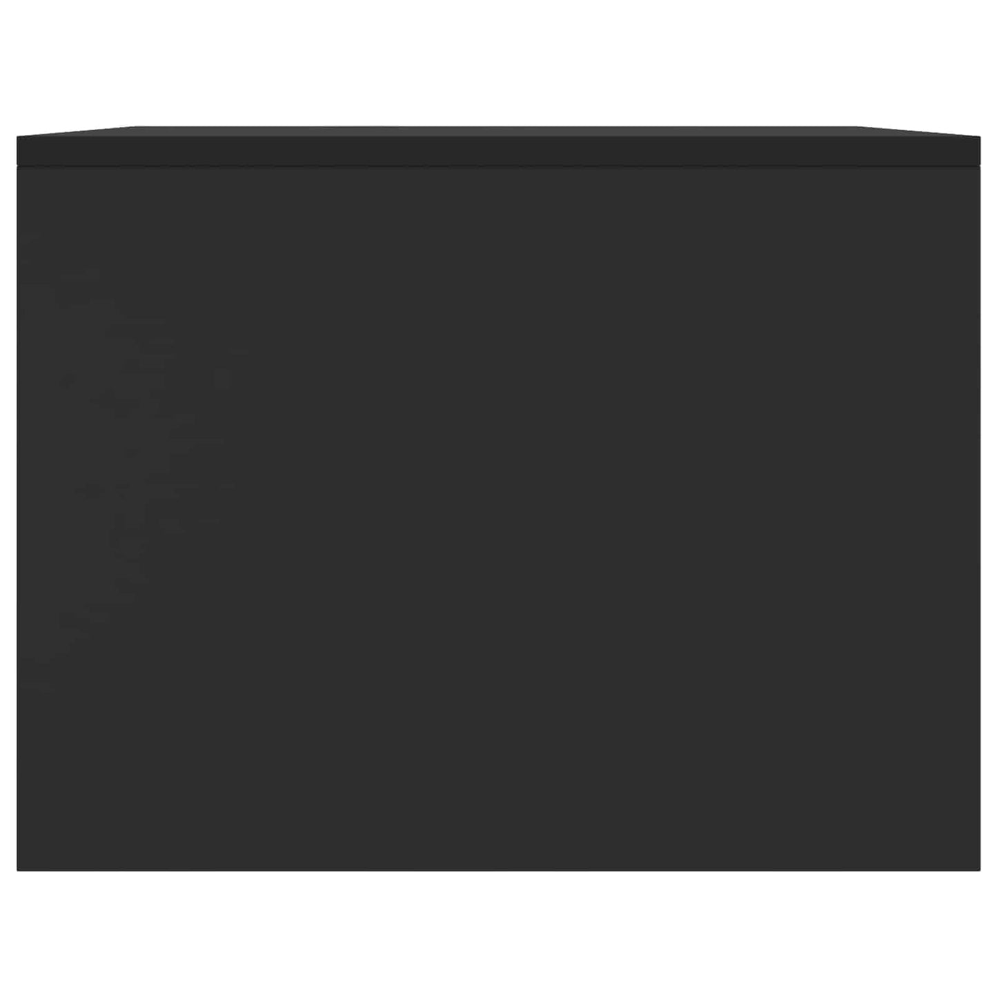 Tavolino da salotto Nero 90 x 50 x 37 cm Legno ingegnerizzato