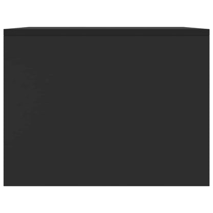 Tavolino da salotto Nero 90 x 50 x 37 cm Legno ingegnerizzato