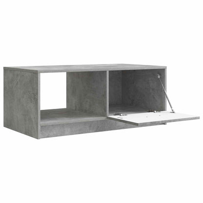 Tavolino da salotto Grigio Cemento 90 x 50 x 37 cm