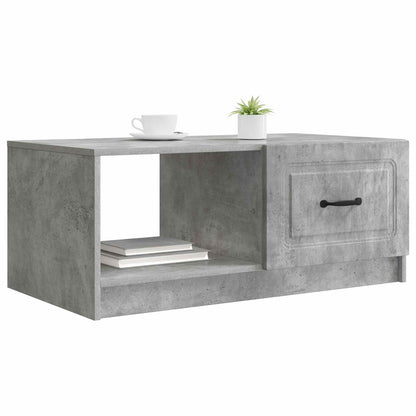 Tavolino da salotto Grigio Cemento 90 x 50 x 37 cm | homemem39