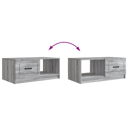 Tavolino da salotto Grigio Sonoma 90 x 50 x 37 cm