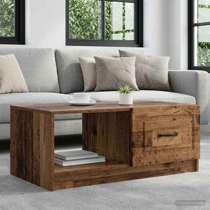 Tavolino da salotto Legno antico 90 x 50 x 37 cm