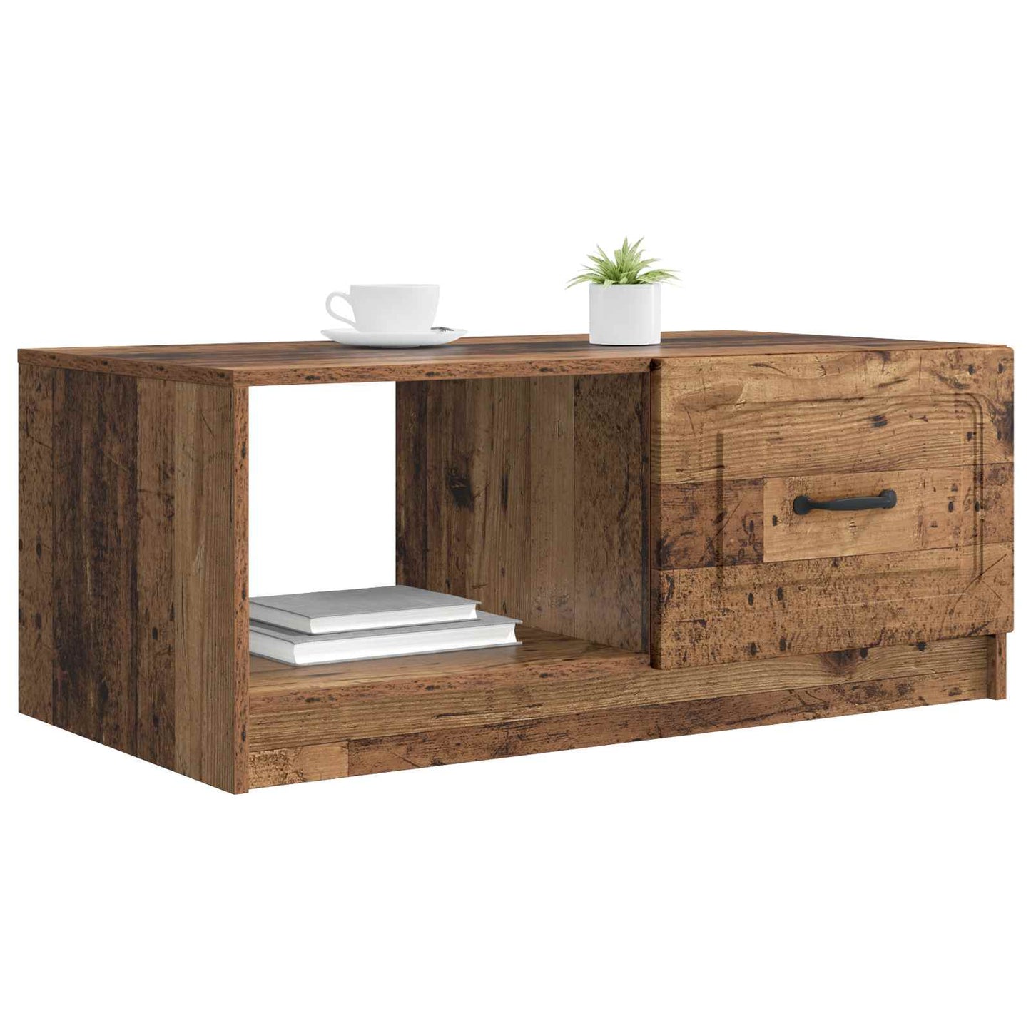 Tavolino da salotto Legno antico 90 x 50 x 37 cm | homemem39