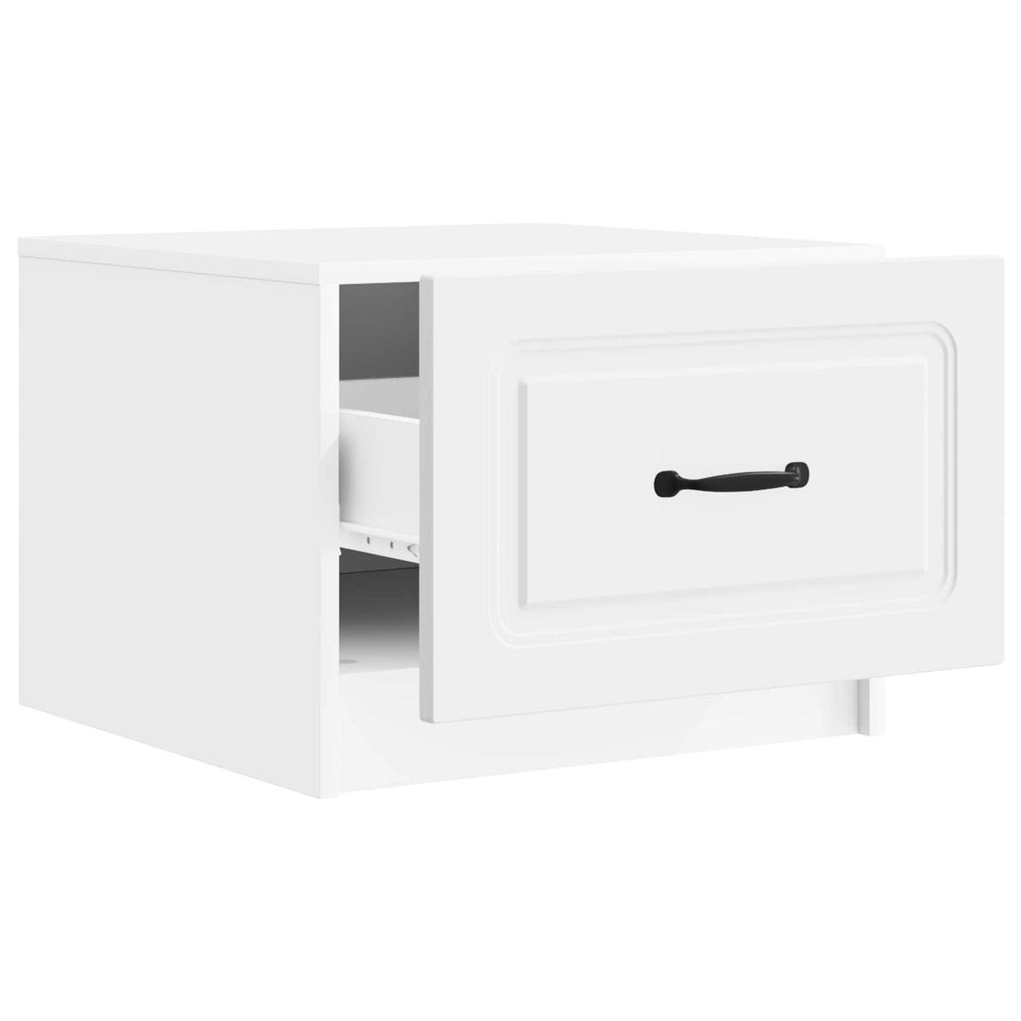 Tavolino da salotto Bianco 49 x 50 x 37 cm Legno ingegnerizzato | homemem39