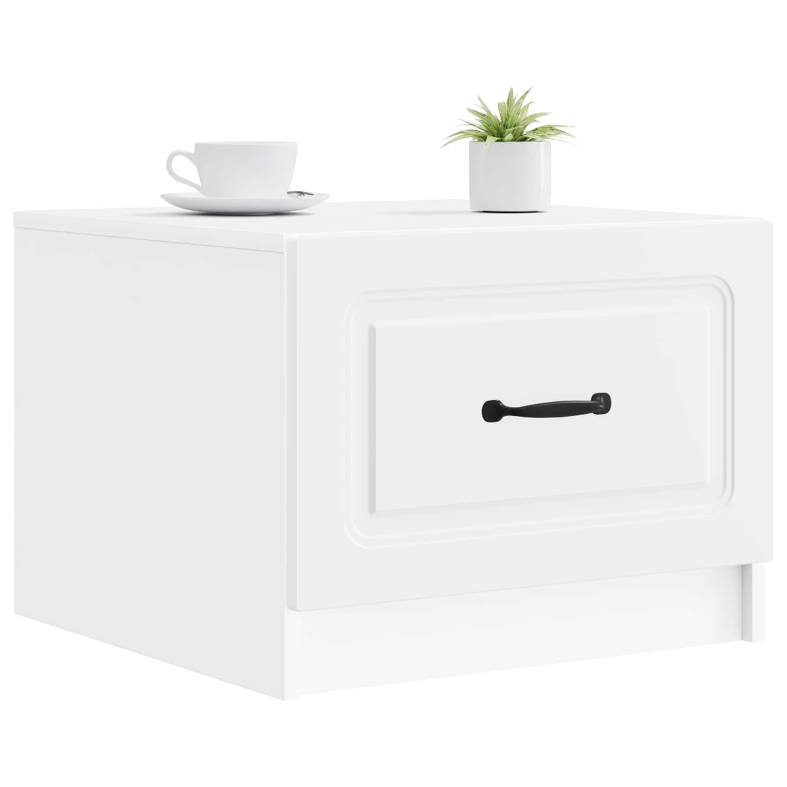 Tavolino da salotto Bianco 49 x 50 x 37 cm Legno ingegnerizzato | homemem39