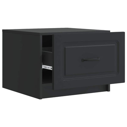 Tavolino da salotto Nero 49 x 50 x 37 cm Legno ingegnerizzato | homemem39