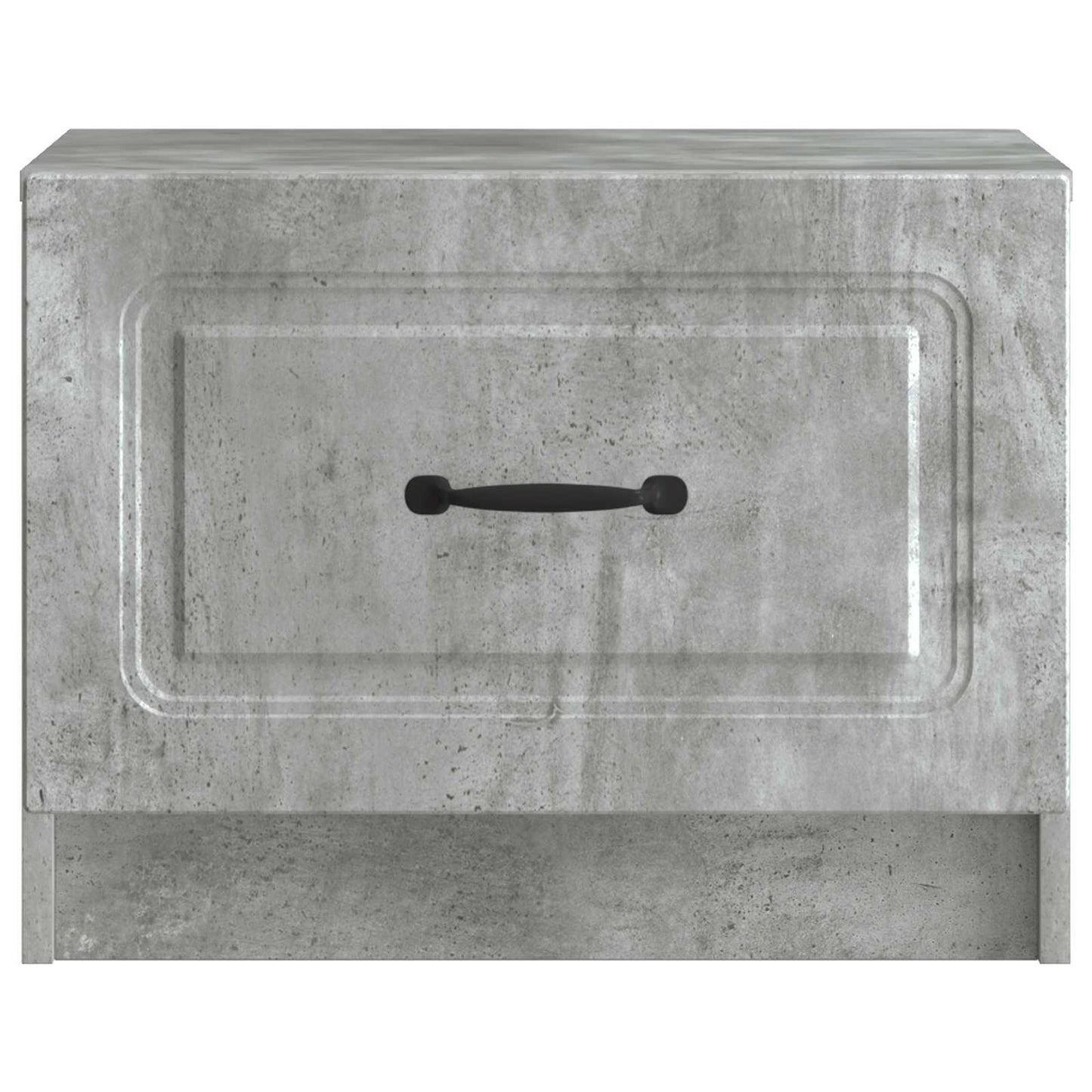 Tavolino da salotto con cassetto Grigio Cemento 49 x 50 x 37 cm | homemem39