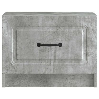 Tavolino da salotto con cassetto Grigio Cemento 49 x 50 x 37 cm | homemem39