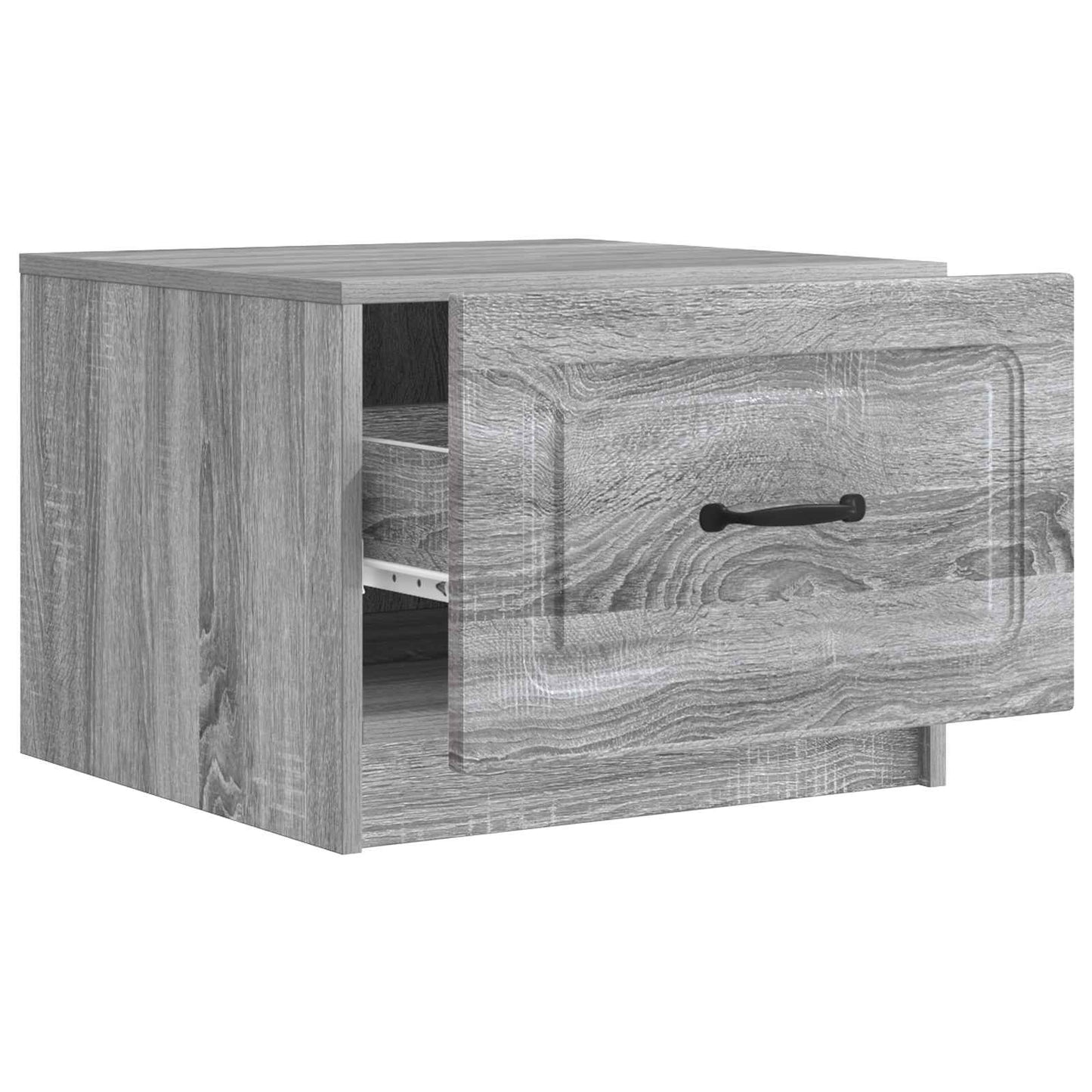 Tavolino da salotto con cassetto Grigio Sonoma 49 x 50 x 37 cm
