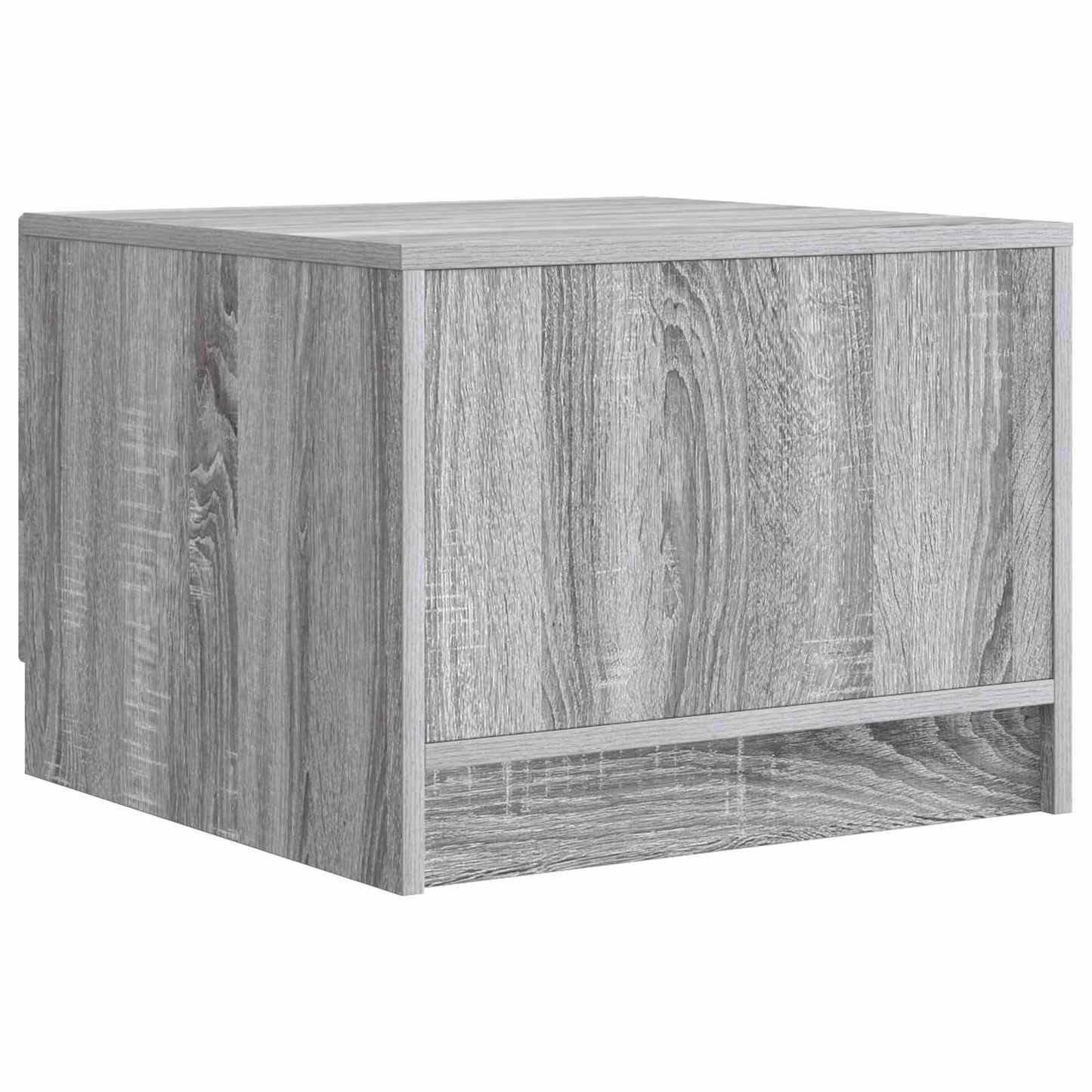 Tavolino da salotto con cassetto Grigio Sonoma 49 x 50 x 37 cm
