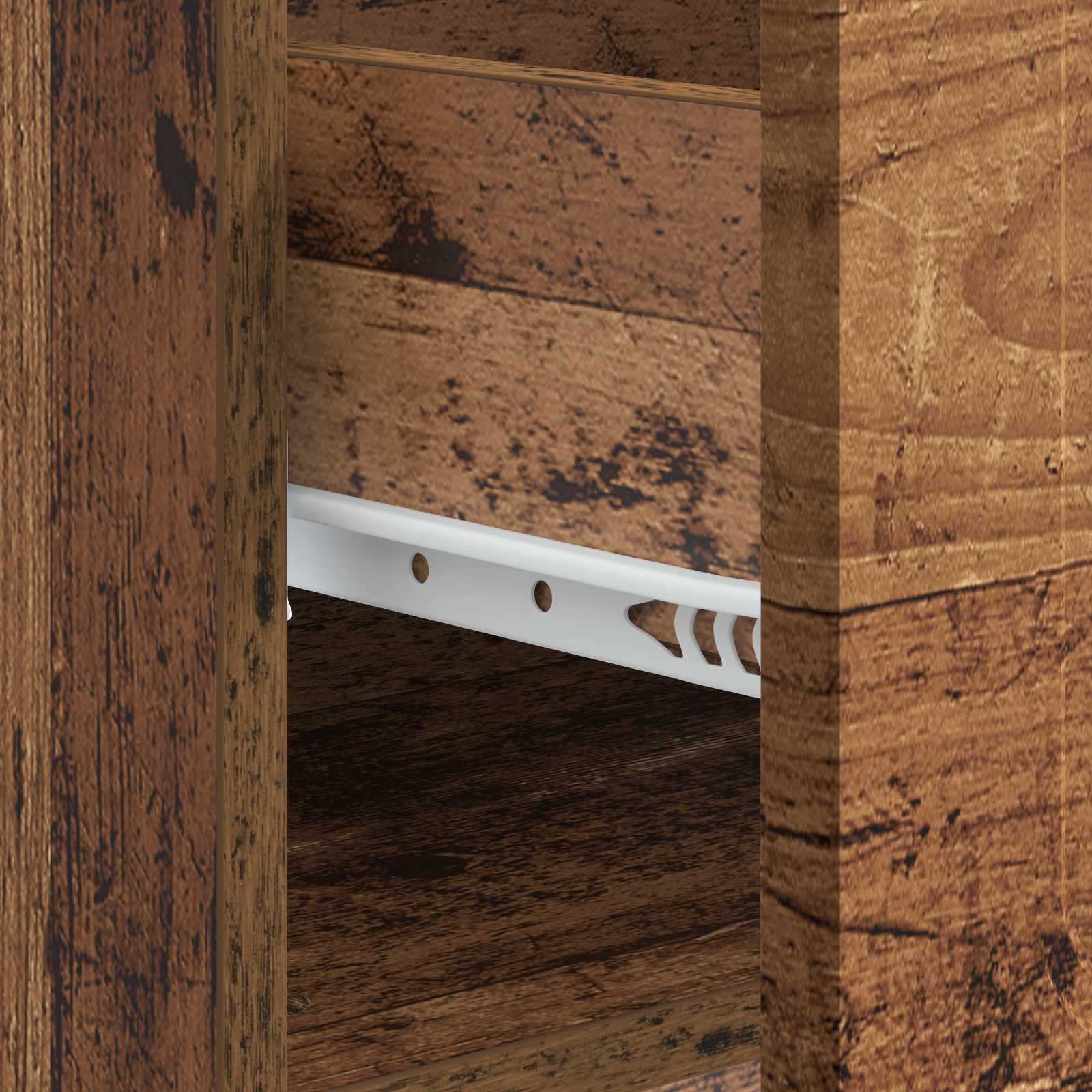 Tavolino da salotto con cassetto Legno antico 49 x 50 x 37 cm | homemem39