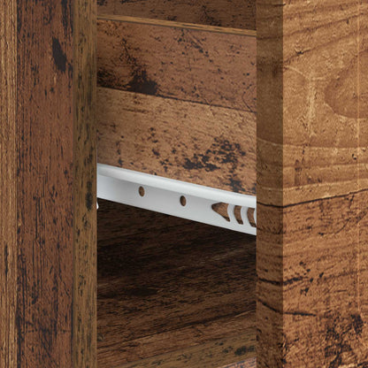 Tavolino da salotto con cassetto Legno antico 49 x 50 x 37 cm | homemem39