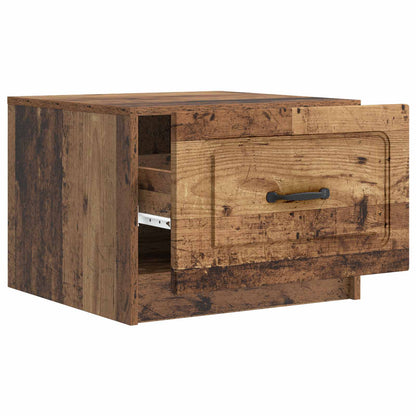 Tavolino da salotto con cassetto Legno antico 49 x 50 x 37 cm | homemem39