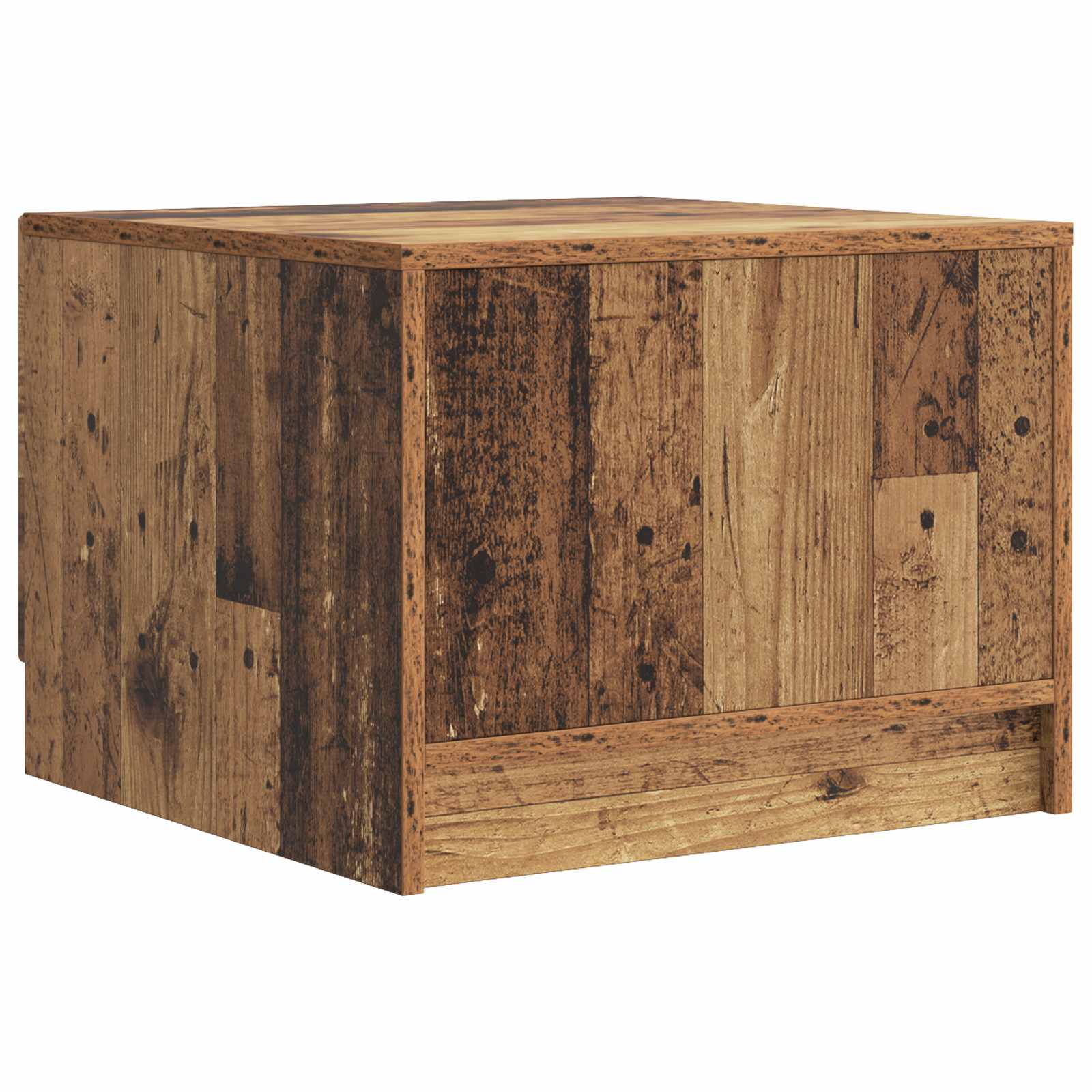 Tavolino da salotto con cassetto Legno antico 49 x 50 x 37 cm | homemem39