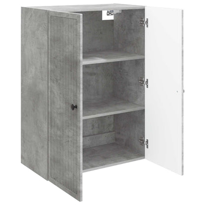 Mobiletto a muro Grigio Cemento 66 x 34,5 x 90 cm | homemem39
