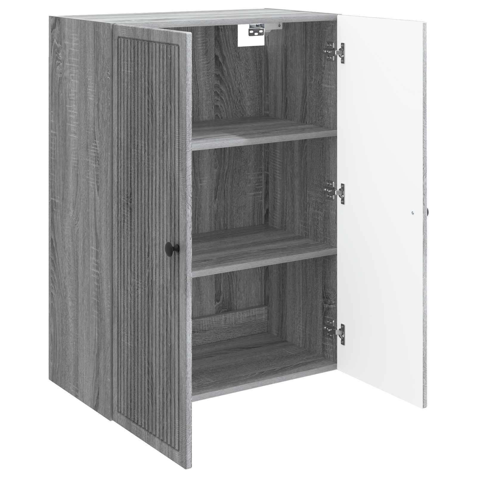 Mobiletto a muro Sonoma grigio 66 x 34,5 x 90 cm | homemem39
