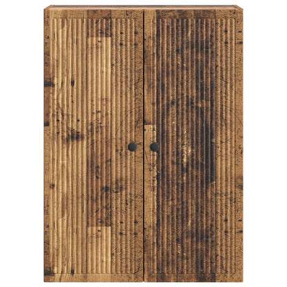 Mobiletto a muro Legno antico 66 x 34,5 x 90 cm | homemem39