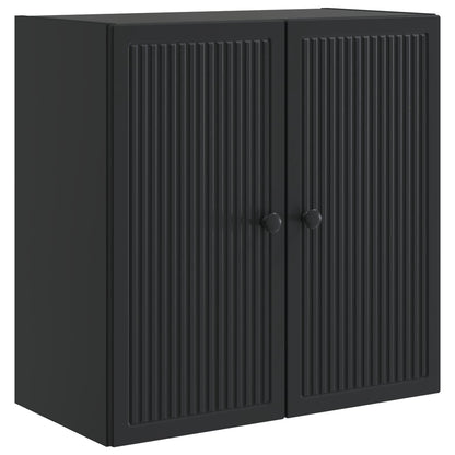 Mobiletto a muro Nero 59 x 31 x 60 cm Legno ingegnerizzato | homemem39