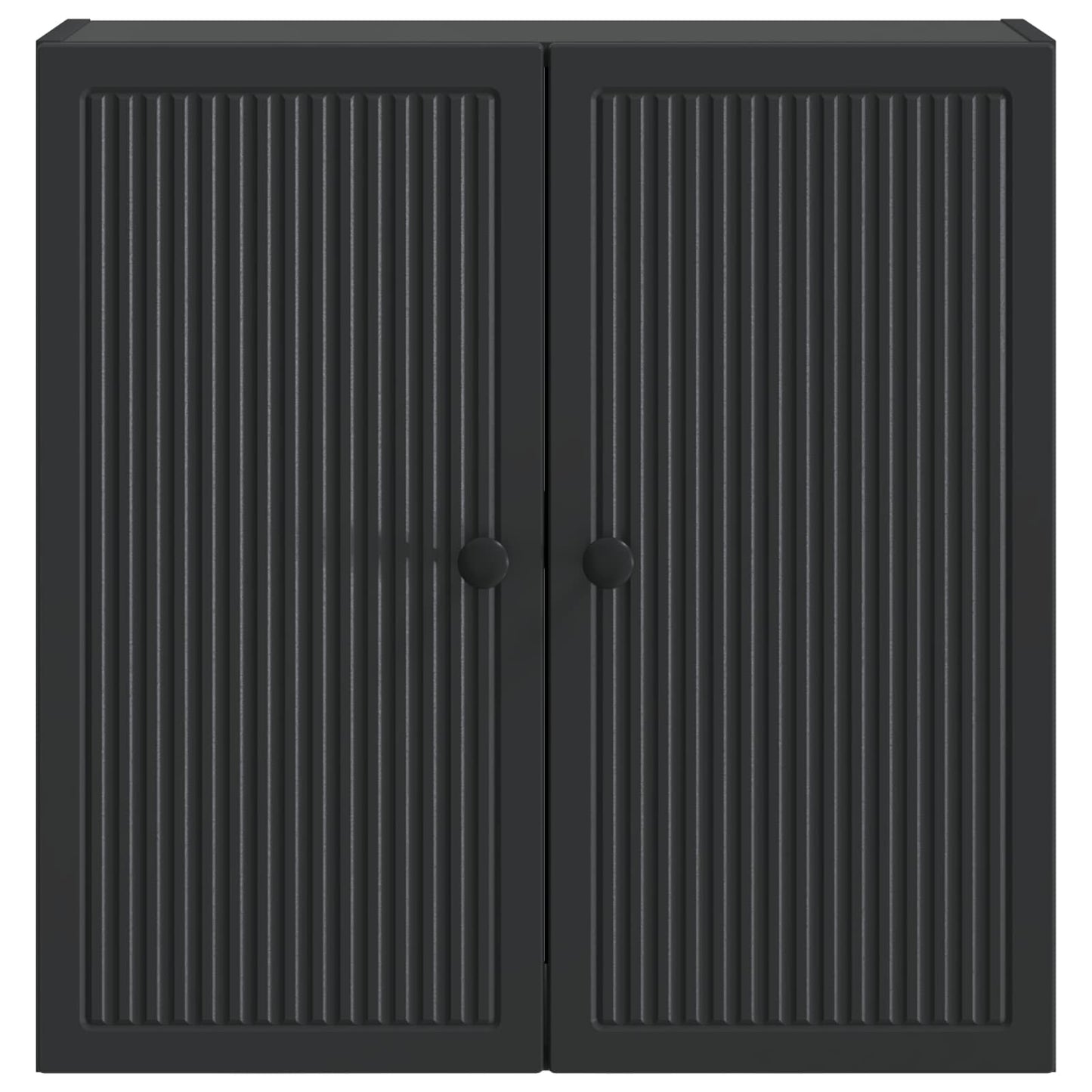 Mobiletto a muro Nero 59 x 31 x 60 cm Legno ingegnerizzato | homemem39