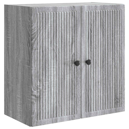 Mobiletto a muro Sonoma grigio 59 x 31 x 60 cm | homemem39