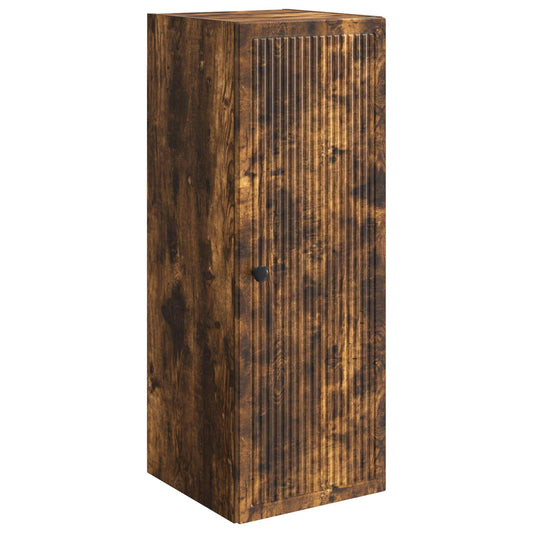 Mobiletto a muro Rovere Fumo 33 x 34,5 x 90 cm | homemem39