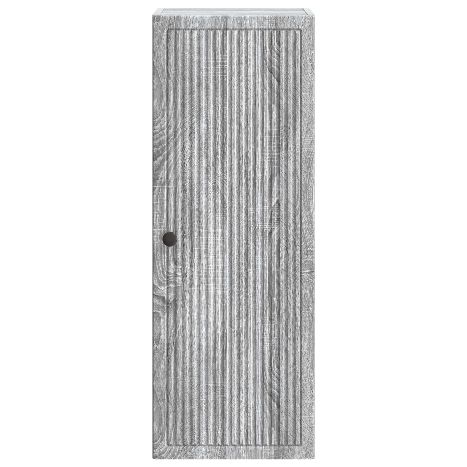 Mobiletto a muro Sonoma grigio 33 x 34,5 x 90 cm | homemem39