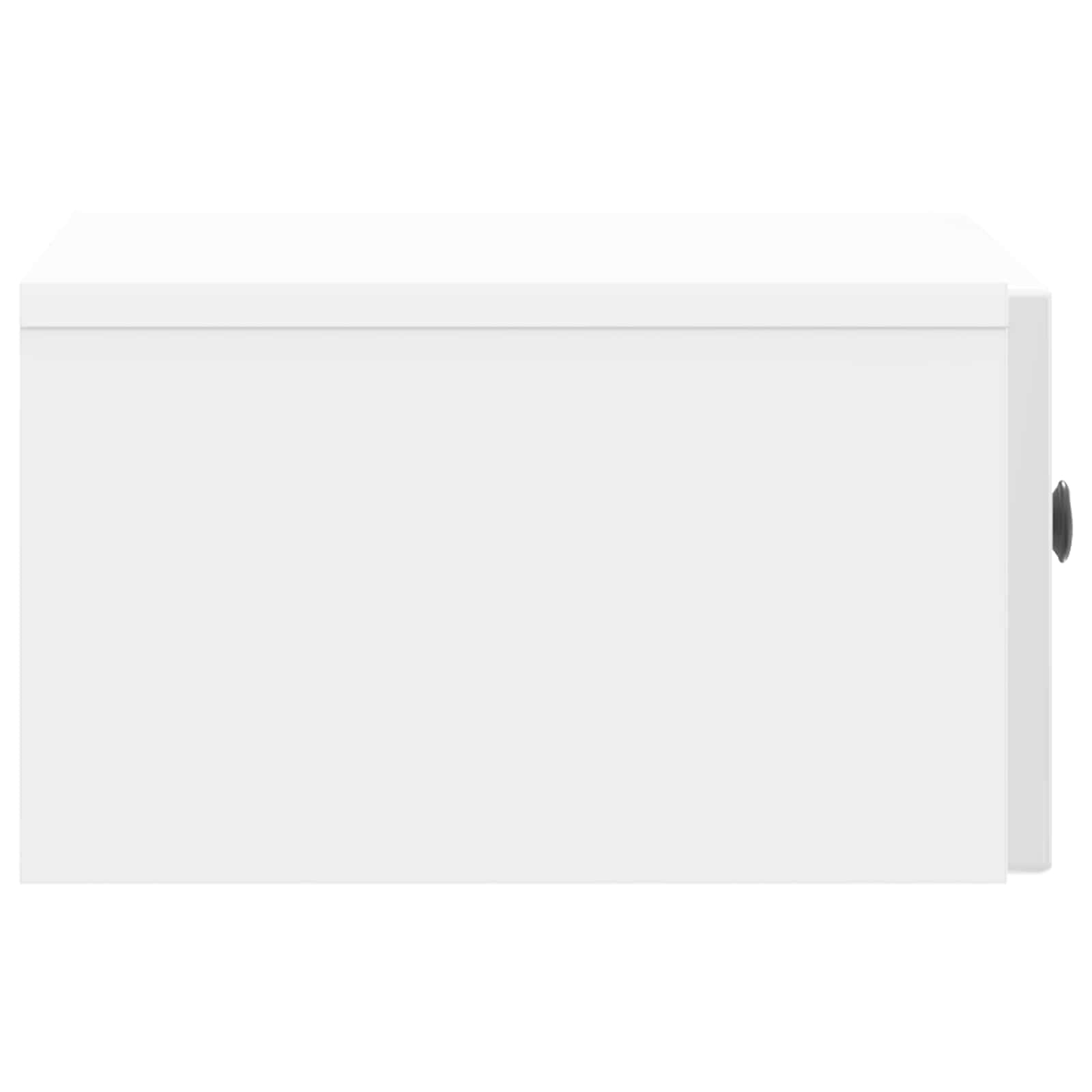 Armadio da Notte 2 pcs Bianco Lucido 49 x 34,5 x 20 cm | homemem39