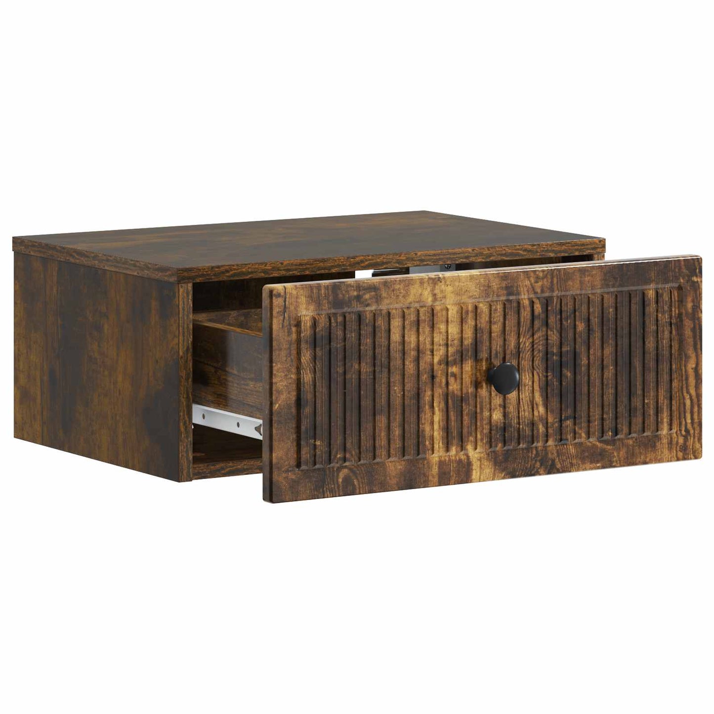 Armadio da Notte Rovere Fumo 49 x 34,5 x 20 cm | homemem39