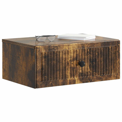 Armadio da Notte Rovere Fumo 49 x 34,5 x 20 cm | homemem39