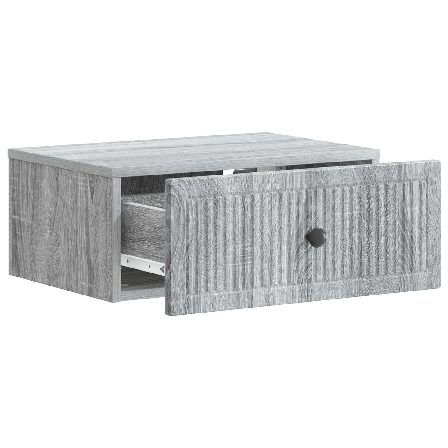 Armadio da Notte con cassetto Grigio Sonoma 49 x 34,5 x 20 cm | homemem39